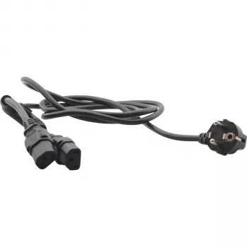 Kramer C-ACY/EU stroomkabel - CEE 7/7 naar IEC C13, 1,83 m, zwart 91-000499
