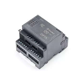 Arduino Pro Opta Ext D1608E uitbreidingsmodule, 16 programmeerbare spanningingangen, 8 elektromechanische relais 250 V AC 6 A (AFX00005)