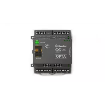 Arduino Opta analoge uitbreidingsmodule AFX00007 - 4 configureerbare analoge ingangen, 2 analoge uitgangen, 12-24 VDC, DIN-rail