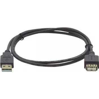 Kramer Electronics C-USB/AAE-10 USB 2.0 kabel, USB-A stekker naar USB-A stekker, 3 m, wit 96-02121010