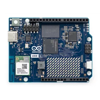Arduino Uno Q ABX00162 Ontwikkelbord, 2 GB / 16 GB eMMC, 4 x 2,0 GHz