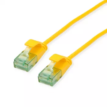 ROLINE RM UTP-patchkabel Cat.6A/Class EA SLIM geel 3m - UTP 21.45.3426