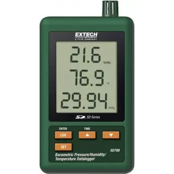 Extech SD700 temperatuur-, vochtigheids- en luchtdruk-datalogger met SD-kaart