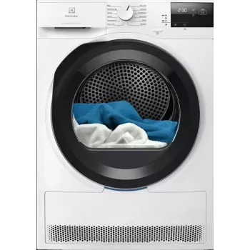 Electrolux EW6D28BE 8kg warmtepompdroger, A+++ energie-efficiëntieklasse, wit