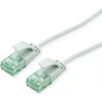 ROLINE RM UTP patchkabel Cat.6A/Class EA SLIM grijs 0,3m 21.45.3401