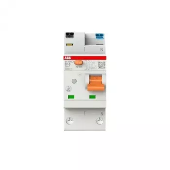 ABB brandveiligheidsschakelaar met geïntegreerde MCB SX-ARC1-B16, 16 A, 1P+N, 6 kA, B-karakteristiek, 2 modules 2CSA255908R9165