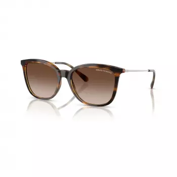 Armani Exchange dameszonnebril AX4151S, bruin Havana montuur, bruine gradient glazen, 55mm AX4151S821313