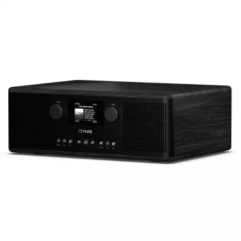 Pure Classic C-D6i internetradio met DAB+ en FM, zwart/zwart es 254587