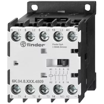 Finder mini-industriecontactor 4kW spoel 230V AC (6K.04.8.230.4309)