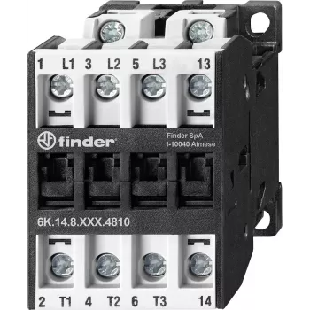 Finder 6K.14.8.230.4810 modulaire schakelaar 4NO 25A 230V AC DIN-rail