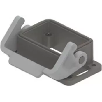 ILME TCHI06L T-type opbouwbehuizing maat 6 (44.27), thermoplast, enkele hendel, grijs RAL 7032