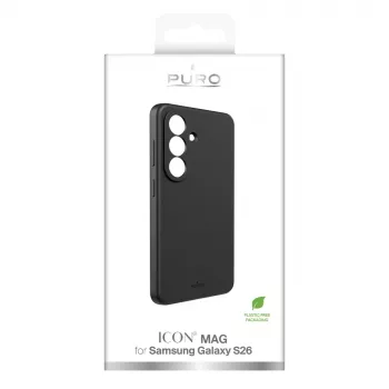 SBS Mobile Icon Collection beschermende achterkant voor Samsung Galaxy S26 – zwart PUSGS26ICONBLK