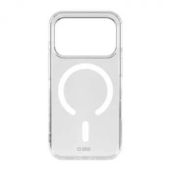 SBS D3O Active MagSafe transparante hoes voor iPhone 18 Pro / 17 Pro