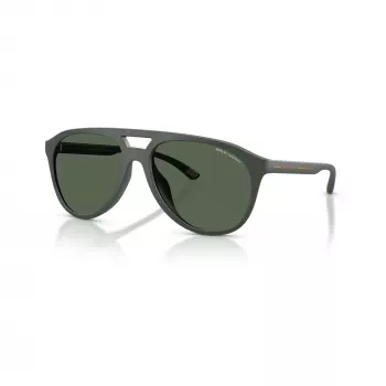 Armani Exchange AX4156SU 83777 herenzonnebril matzwart/donkergrijs 59mm