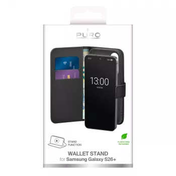 SBS Mobile Book Case voor Samsung Galaxy S26+ – zwart PUSGS26PBOOKC8BLK