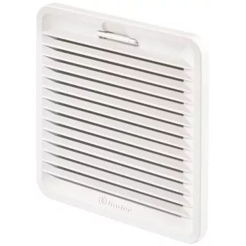 Finder 7F.02.0.000.5000 Uitlaatfilter voor schakelkastventilatoren van de serie 7F.20, G3, IP54, lichtgrijs