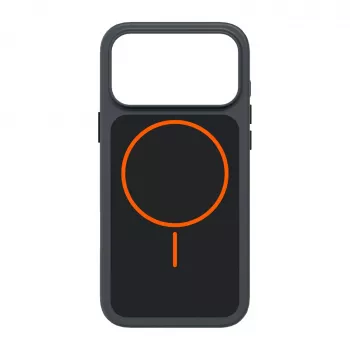 SBS D3O Core hoes voor iPhone 18 Pro / 17 Pro, MagSafe-compatibel, zwart-oranje