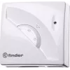 Finder 1T010 opbouw ruimtethermostaat, 7 tot 30 °C, wit