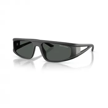 Armani Exchange heren zonnebril AX4159SU83848 matzwart/donkergrijs 59mm