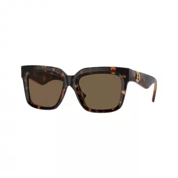 Burberry BE4419-300273 dameszonnebril, Havana montuur, bruine gradient-glazen, 54mm