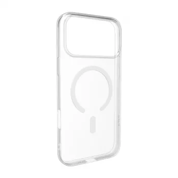 PURO Mag Cover voor Apple iPhone 17 Pro - transparant grijs roze PUIPC17P6303MAGTRGRS