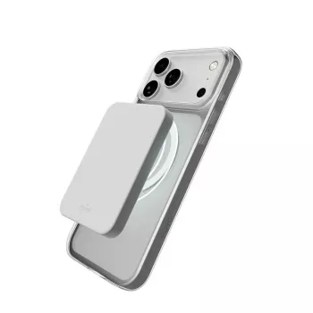 PURO Mag Cover voor Apple iPhone 17 Pro - transparant grijs roze PUIPC17P6303MAGTRGRS