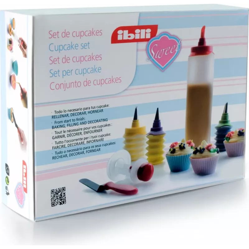 IBILI Cupcake-decoratieset