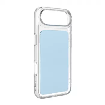 SBS Mobile transparante hoes voor Apple iPhone 17 Air - transparante TPU achterzijde cover PUIPC1766CLEARMLBL