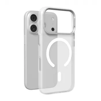 SBS Mobile Hazem hoes voor Apple iPhone 17 Pro – wit PUIPC17P63HAZEMWHI
