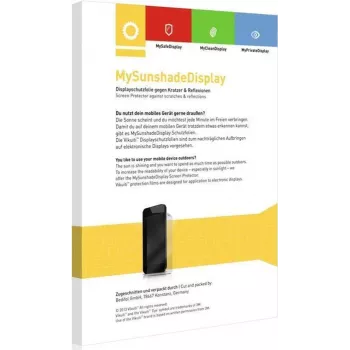 3M Vikuiti ADQC27 beeldschermfolie voor Microsoft Zune 8 - transparant, krasvast, >3H hardheid 1004070