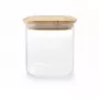 IBILI 800 ml rechthoekige luchtdichte voedselcontainer met deksel, BPA-vrij, transparant