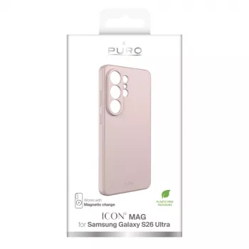 SBS Mobile Icon hoesje voor Samsung Galaxy S26 Ultra – MagSafe-compatibel, rosé PUSGS26UICONMAGROSE