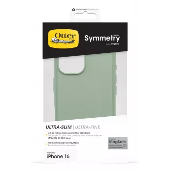 OtterBox Symmetry MagSafe hoesje voor iPhone 16 – Everglade Green 77-96535