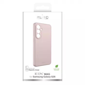SBS Mobile Icon Mag hoesje voor Samsung Galaxy S26 - rosé PUSGS26ICONMAGROSE