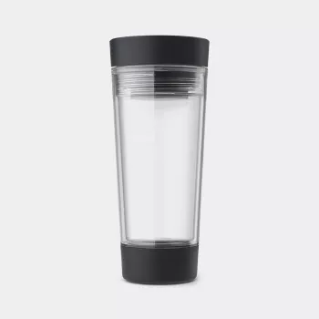 BRABANTIA Make & Take reis-theebeker, 0,36 L, donkergrijs