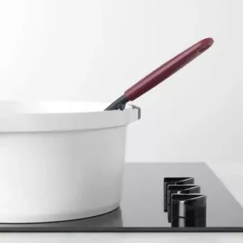 Brabantia Profile Line spatel met sleuven, aubergine rood