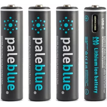 Pale Blue PB-AAA-C USB-C oplaadbare lithium-ion AAA-batterij