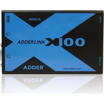Adder Adderlink X100 VGA USB KVM-extender set via CAT tot 100 meter (X100-USB/P-IEC)