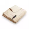 Duux Yentl elektrische deken Bubble Rabbit kunstbont beige 200x200 cm (DXOB11)
