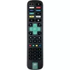 One For All URC4923 Vervangende afstandsbediening voor Roku TV, leermodus, 1 apparaat, Zwart