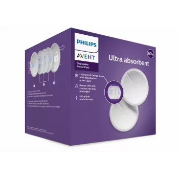 Philips Avent wegwerp-zoogcompressen SCF254/61 (60-pack)