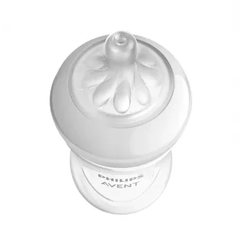 Philips Avent Natural Response giraffe babyfles 260 ml, middelgrote speen, 1m+