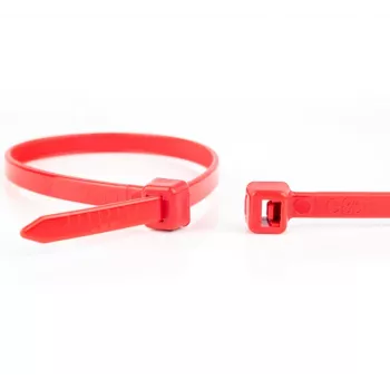 WKK rode kabelbinders 200 x 4,8 mm, 100-pack 110126271