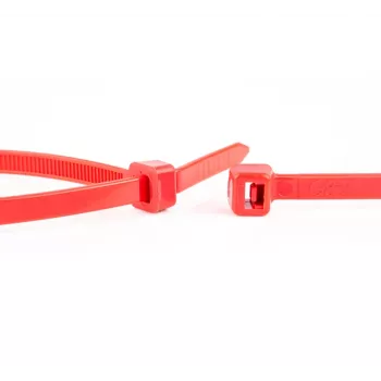 WKK rode kabelbinders 200 x 4,8 mm, 100-pack 110126271