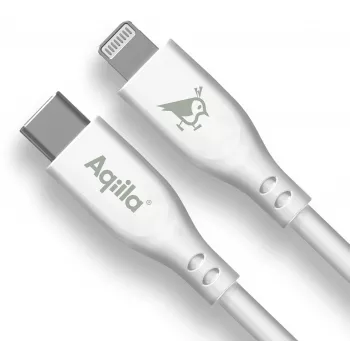AQIILA 4SI843 USB-C naar Lightning laad- en synchronisatiekabel 2m 60W PD AQCBPBIC4SI843