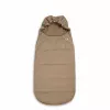 Lodger Mini BunkerTeddy all-season autostoel voetenzak, beige