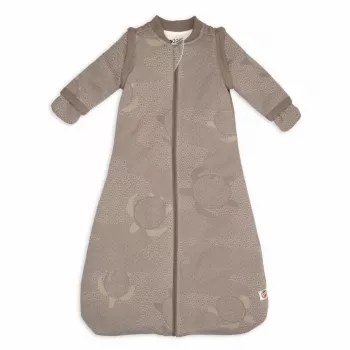 Lodger Hopper Matcha Turtle baby slaapzak met afneembare mouwen, Buffalo, 50/62