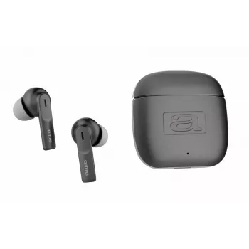AIWA EBTW-200 draadloze On-Ear Bluetooth-hoofdtelefoon, Zwart