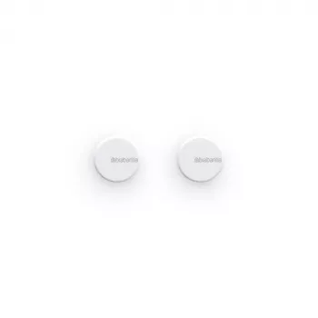Brabantia MindSet Handdoekhaak, 2 stuks, Mineral Fresh White