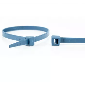 WKK 15084671 Metaaldetecteerbare Kabelbinder 150 x 3,6 mm Blauw 100-pack